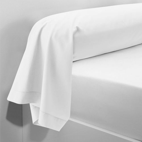 Taie D'oreiller Polycoton Tertio® Blanc - 85 X 185 cm