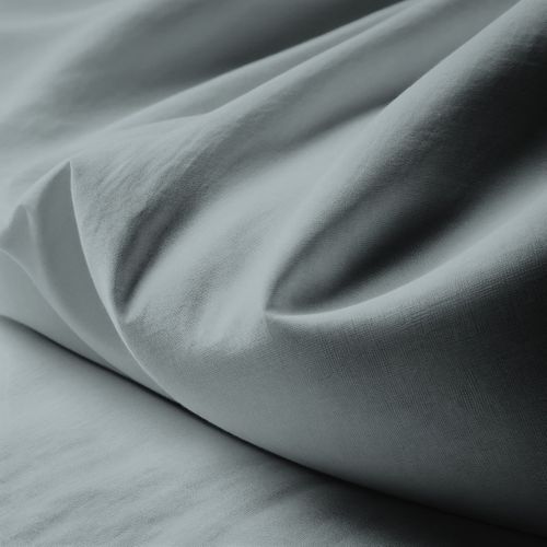 Housse De Couette Polycoton Tertio® Gris Perle - 140 X 200 cm