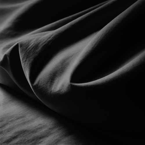 Housse de couette coton TERTIO® Noir - 140 X 200 cm