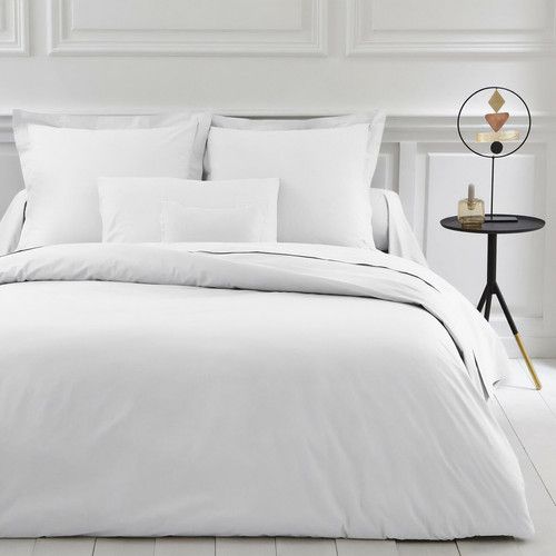 Drap Plat Coton Blanc - 270 X 300 cm