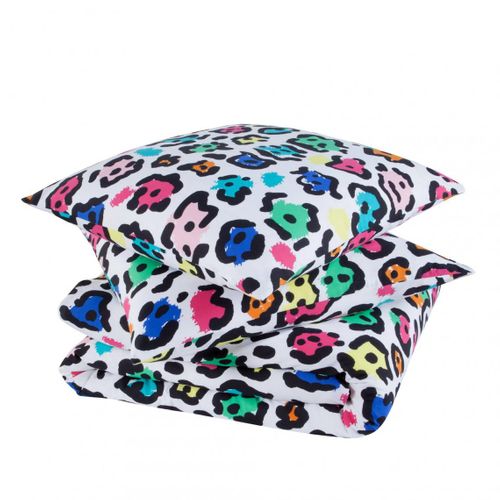 Parure De Lit Polycoton Graff - Multicolore - 200 X 200