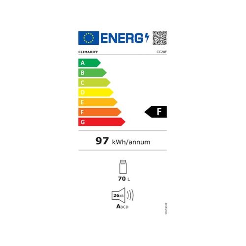 Cave de service CLIMADIFF CC28F 28 bouteilles
