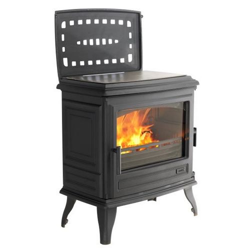 Poêle à Bois Fonte 7kw Anthracite - 366149