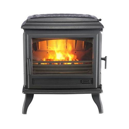 Poêle à Bois Fonte 7kw Anthracite - 366149