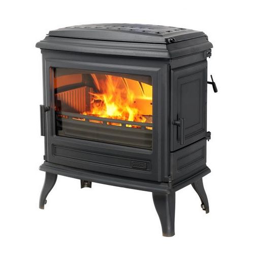 Poêle à Bois Fonte 7kw Anthracite - 366149