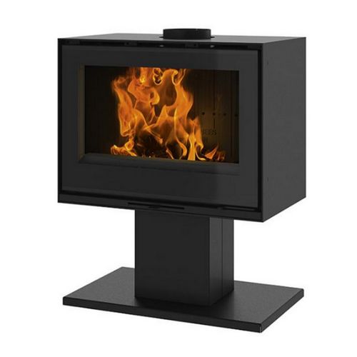 Poêle à Bois 10kw Noir - 411202anth