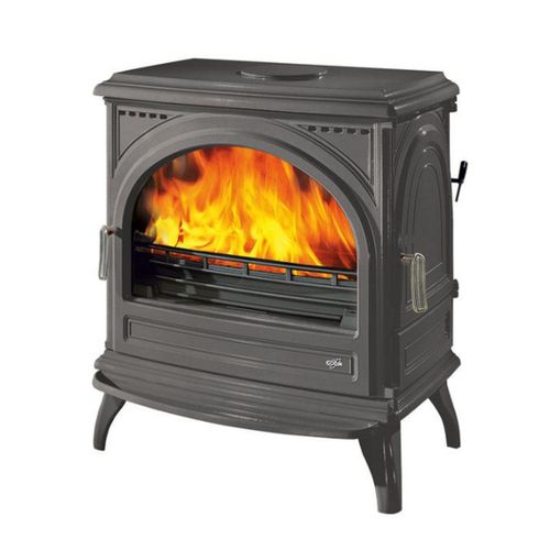 Poêle à Bois Fonte 11kw Noir - 366201peintanth