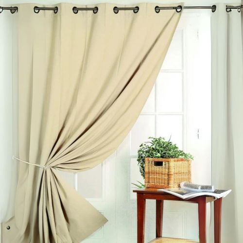 Rideau 80% Occultant Vu Sur Detco ! - 140x260 Cm - Ivoire