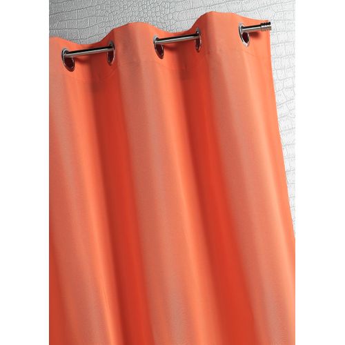 Rideau D'ameublement Uni Extérieur - 140x260 Cm - Orange
