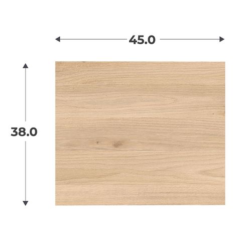 Kit façade tiroir H.38 x L.45 cm CASANE imitation Chêne