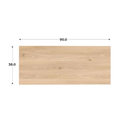 Kit façade tiroir H.38 x L.90 cm CASANE imitation Chêne