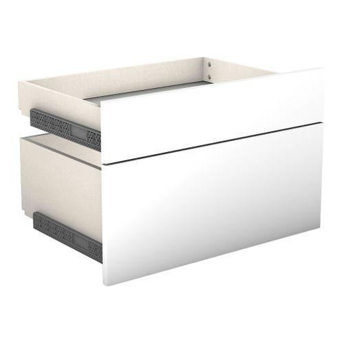 Kit 2 façades 2 tiroirs H.38 x L.60 cm CASANE Blanc