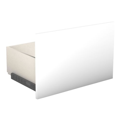 Kit façade tiroir H.38 x L.60 cm CASANE Blanc