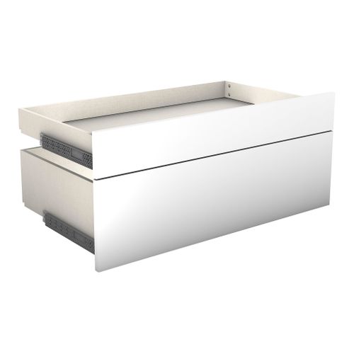 Kit 2 façades 2 tiroirs H.38 x L.90 cm CASANE Blanc