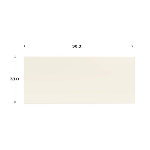 Kit façade tiroir H.38 x L.90 cm CASANE Sable