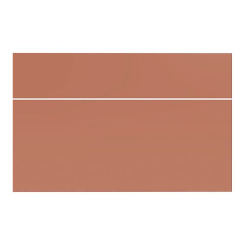 Kit 2 façades 2 tiroirs H.38 x L.60 cm CASANE Terracotta