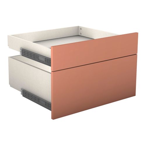 Kit 2 façades 2 tiroirs H.38 x L.60 cm CASANE Terracotta