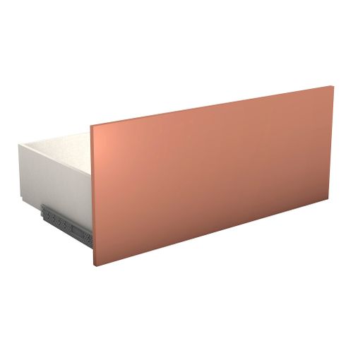 Kit façade tiroir H.38 x L.90 cm CASANE Terracotta