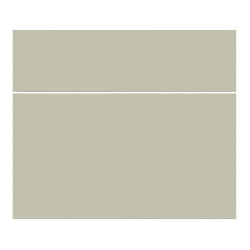 Kit 2 façades 2 tiroirs H.38 x L.45 cm CASANE Sauge