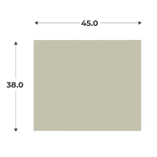Kit façade tiroir H.38 x L.45 cm CASANE Sauge