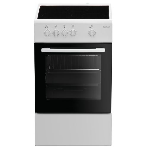 Cuisinière vitrocéramique AYA ACV55W/2 3 foyers 54L Blanc