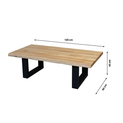 Table basse 120x60 cm VIVIANE