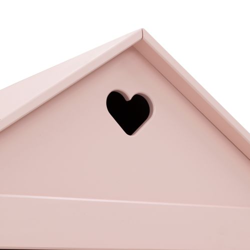 Armoire enfant en pin TRACY rose