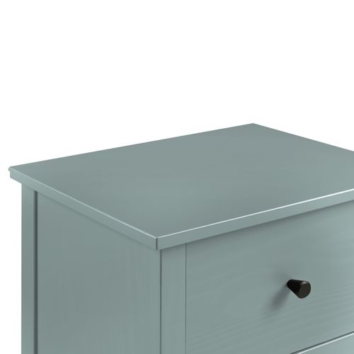 Chevet 2 tiroirs H.60 cm MARGOT Céladon