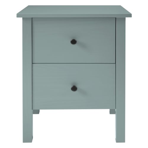 Chevet 2 tiroirs H.60 cm MARGOT Céladon