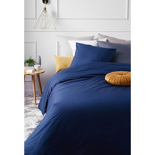 Lot De 2 Taies D'oreiller Percale De Coton Thermorégulée Gris Clair 65 X 65 Cm Gris Clair