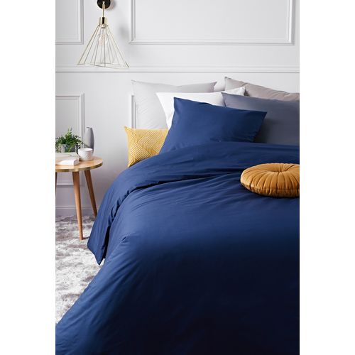 Lot De 2 Taies D'oreiller Percale De Coton Thermorégulée Gris Clair 65 X 65 Cm Gris Clair