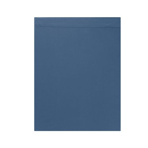 Drap Plat Studio Coton Bleu 180 X 290 Cm Bleu