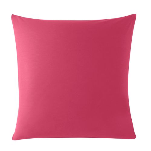 Taie D'oreiller Studio Coton Fuchsia 50 X 75 Cm Rose