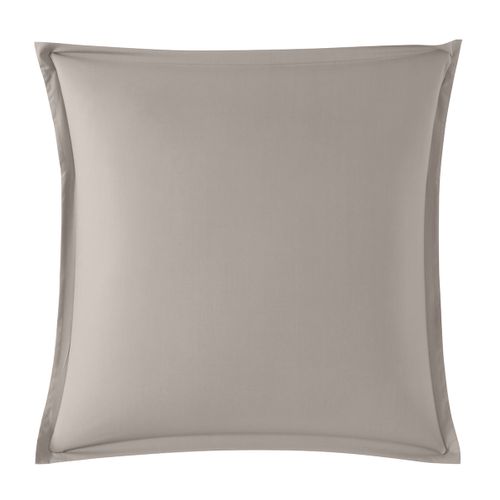 Taie D'oreiller Influence Percale Fumée 60 X 60 Cm Gris