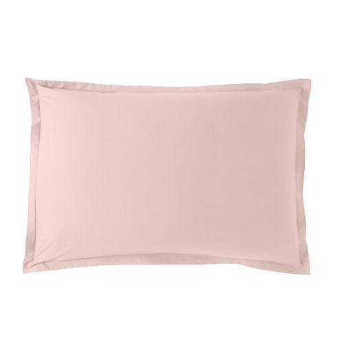 Taie D'oreiller Influence Percale Litchi 60 X 60 Cm Rose
