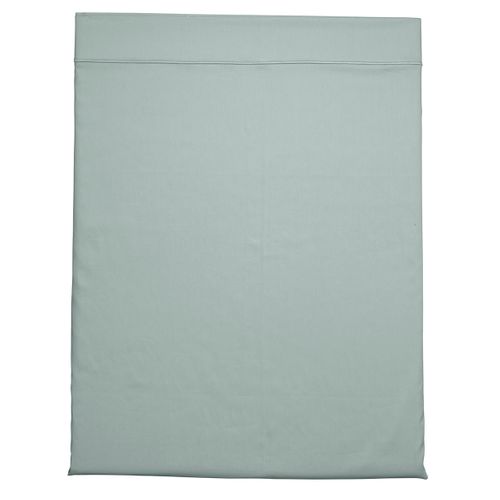 Drap Plat Partition Satin De Coton Coloris Menthe 270 X 300 Cm Vert