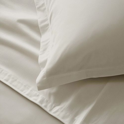 Pack Housse De Couette + Taie(s) D'oreiller Coton Thermorégulé Ivoire 220 X 240 Cm Beige