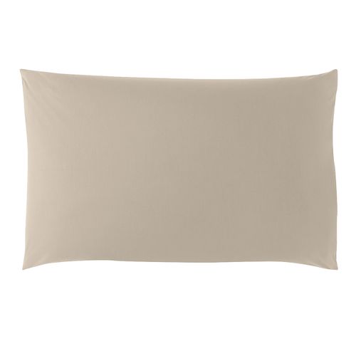 Taie D'oreiller Studio Coton Sable 65 X 65 Cm Beige