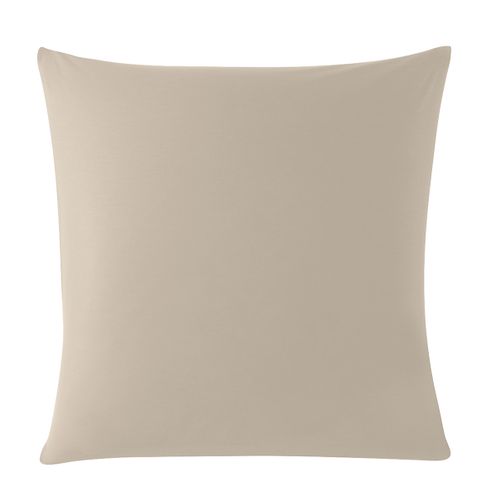 Taie D'oreiller Studio Coton Sable 65 X 65 Cm Beige