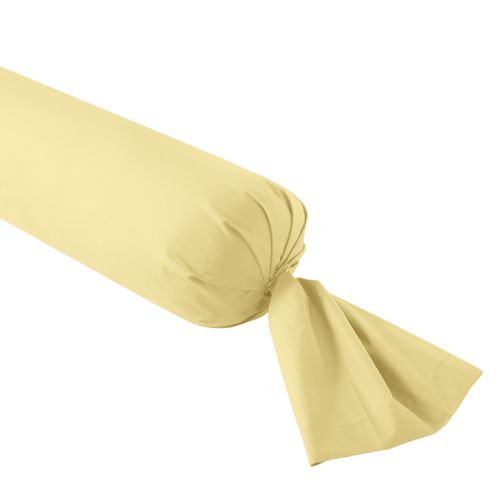 Taie De Traversin Influence Percale Mimosa 160 Cm Jaune