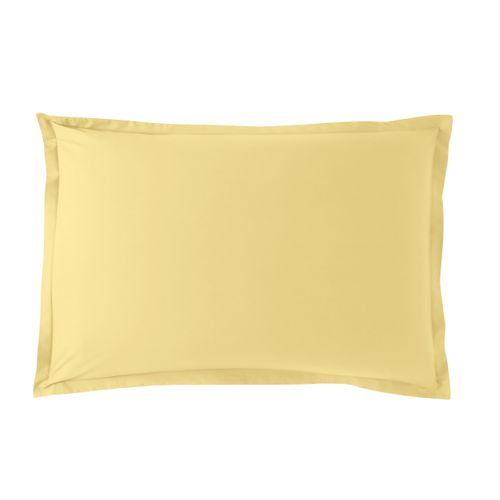 Taie D'oreiller Influence Percale Mimosa 50 X 75 Cm Jaune