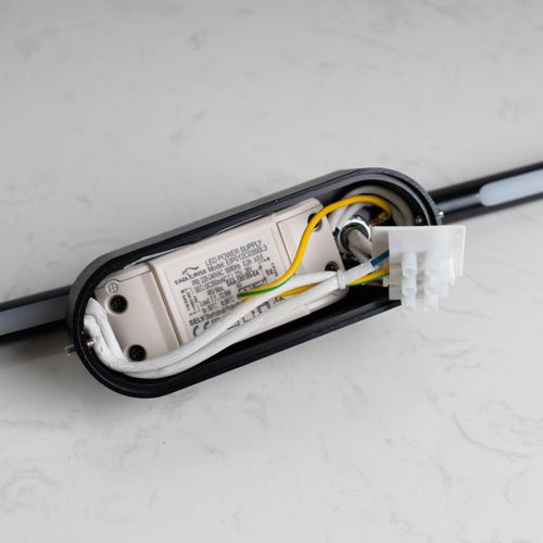 Applique LED Design Noire - Melbourne