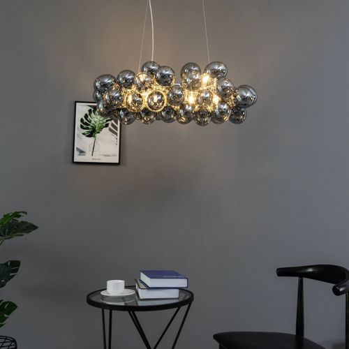 Grande Suspension Horizontale 36 Verres Fumés - Bartali