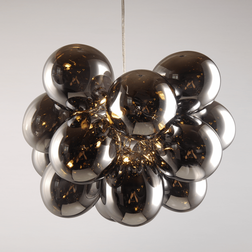 Suspension Moderne à 17 Verres Noirs Fumés - Bartali