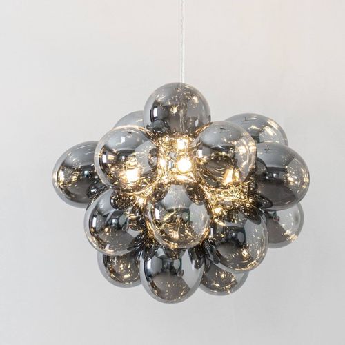 Suspension Moderne à 17 Verres Noirs Fumés - Bartali