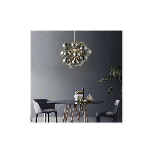 Suspension Moderne à 17 Verres Noirs Fumés - Bartali
