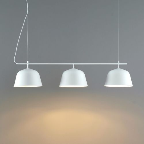 Grande Suspension Scandinave Métal Blanc - Oviedo
