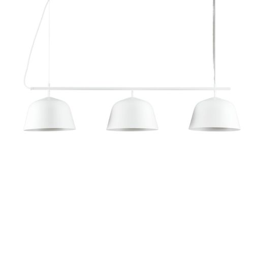 Grande Suspension Scandinave Métal Blanc - Oviedo
