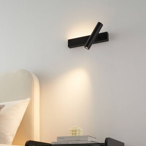 Applique Noire Tête De Lit Liseuse Droite  - Lodvi - Droite