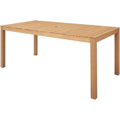 Salon De Jardin En Bois Eucalyptus Fsc 8 Personnes - Table 180 X 90 Cm + 8 Chaises Pliantes